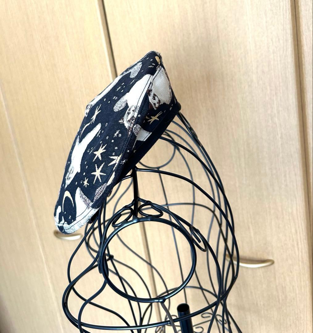 CA4LA 猫と星のベレー帽