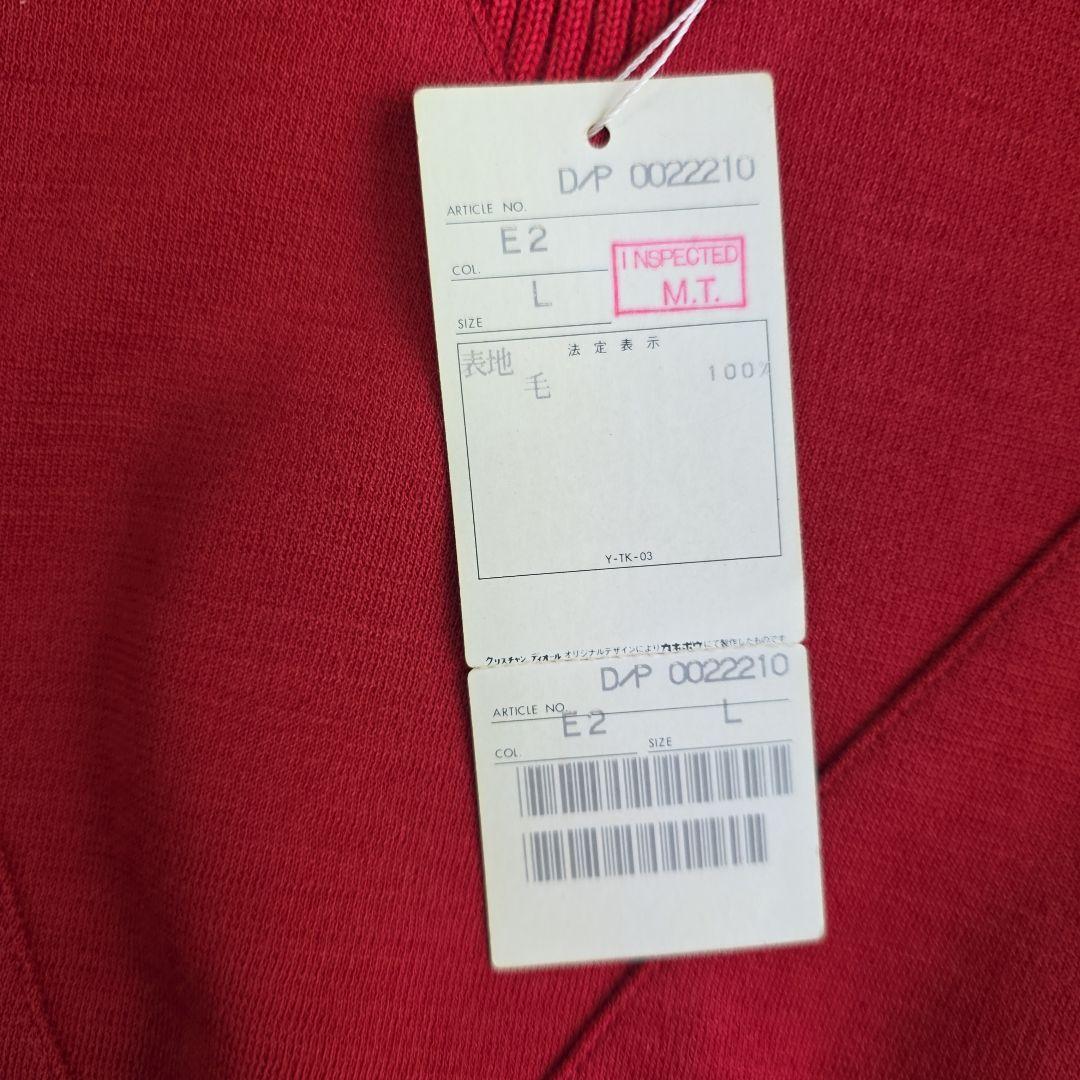 Christian Dior スポーツ 長袖トップス L レッド　新品　y45