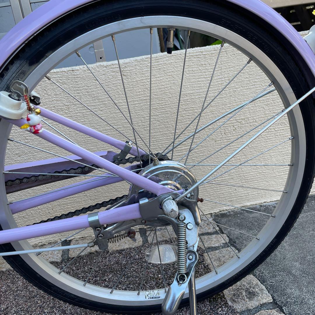 【手渡し限定】ブリヂストン　エコパル・モカ　22インチ　女の子　自転車