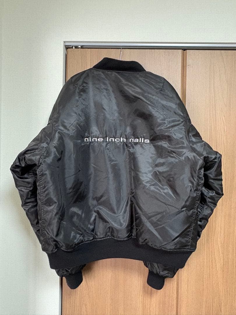 希少 nine inch nails MA-1 ナインインチネイルズ ジャケット
