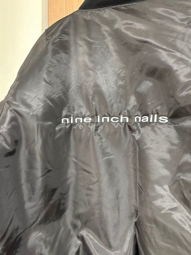 希少 nine inch nails MA-1 ナインインチネイルズ ジャケット