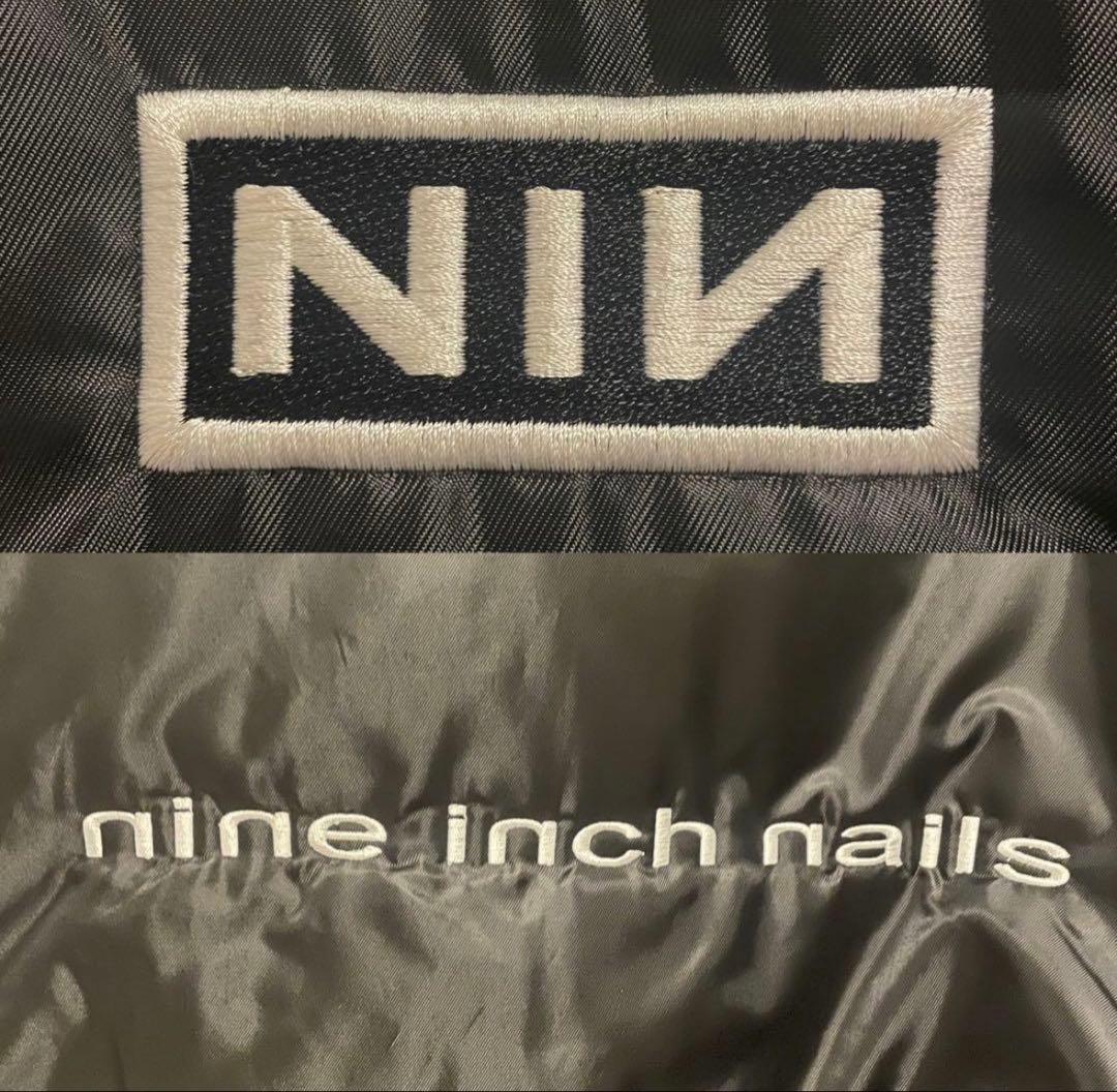 希少 nine inch nails MA-1 ナインインチネイルズ ジャケット