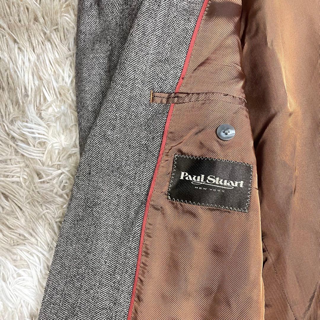 美品 ポールスチュアート テーラードジャケット カシミヤ混 メンズ 総裏 秋冬春