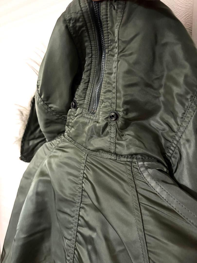 アルファ　N2Bジャケット ファー付き