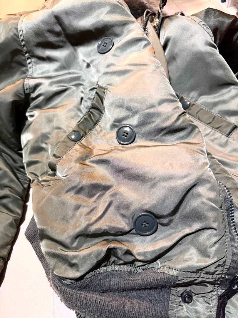 アルファ　N2Bジャケット ファー付き