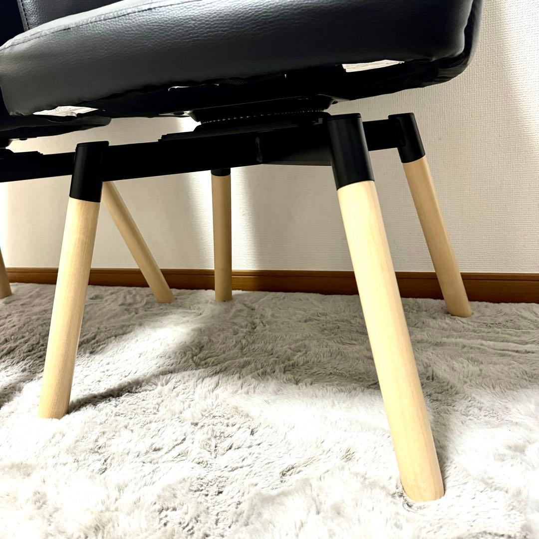 【Fishサカナ】IKEA ヤンオロフ回転パーソナルチェア ブラック