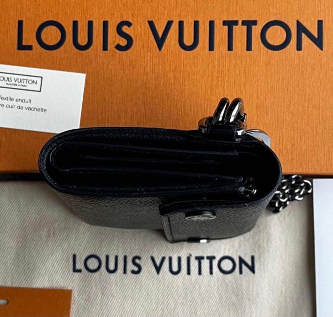 ルイヴィトン チェーン ウォレット LOUIS VUITTON 三つ折り 財布