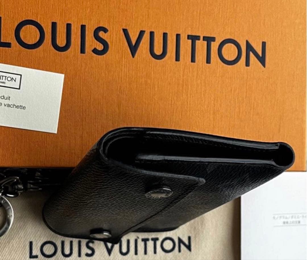 ルイヴィトン チェーン ウォレット LOUIS VUITTON 三つ折り 財布