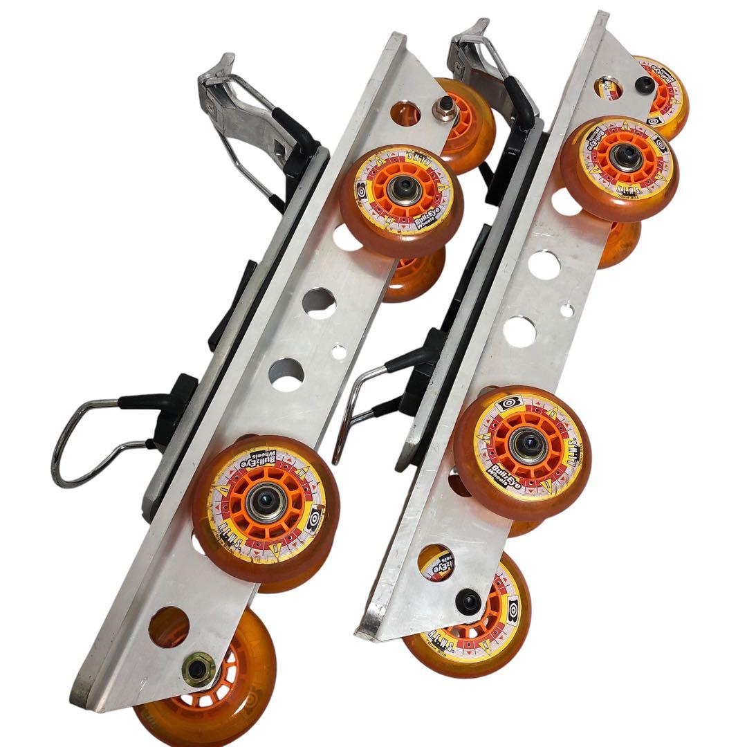 【希少品】ツリス TRIS インラインスキー 6連 スキートレーニング