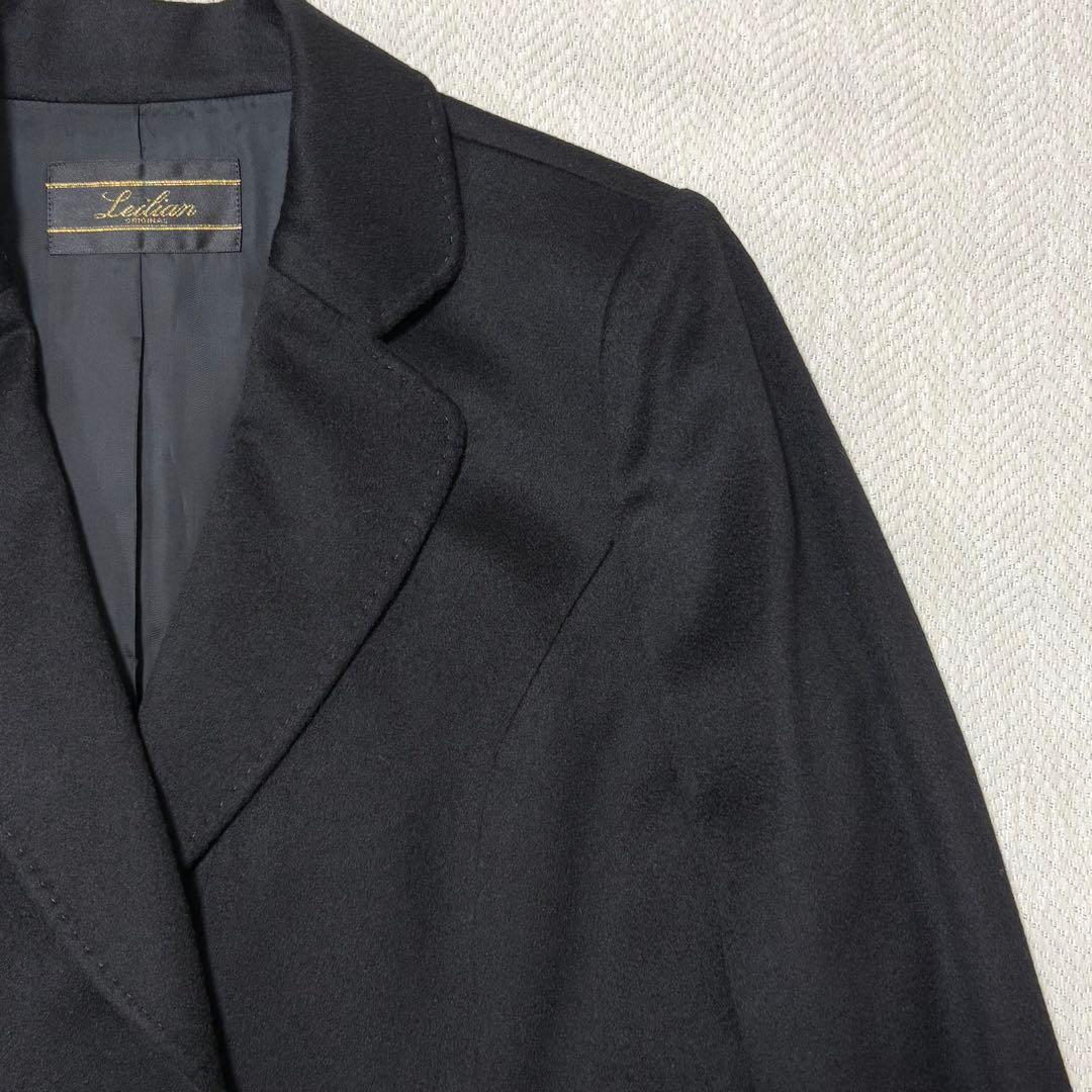 極上品 レリアン ロロピアーナ ジャケット カシミヤ100% ブラック