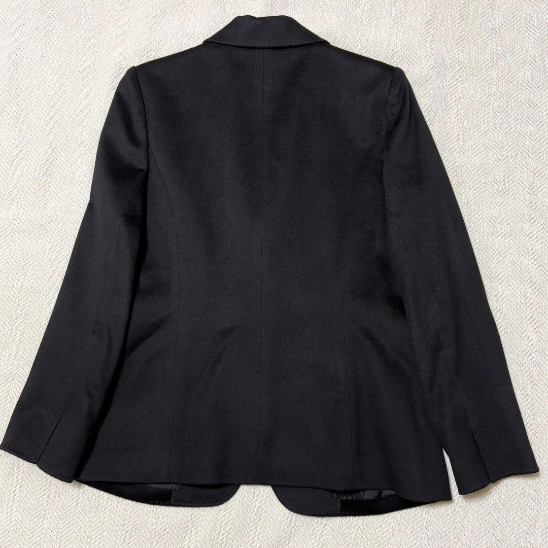 極上品 レリアン ロロピアーナ ジャケット カシミヤ100% ブラック