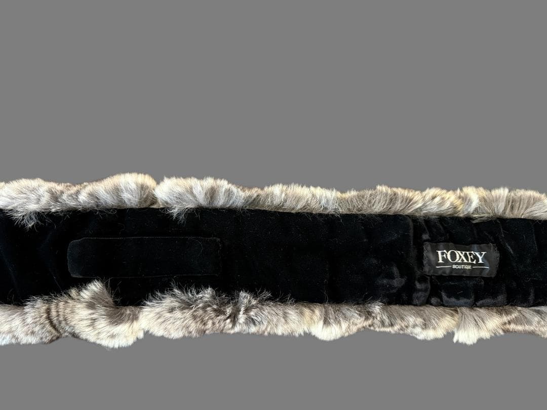 美品★FOXEY/フォクシーブティック マフラー チンチラ ファーティペット