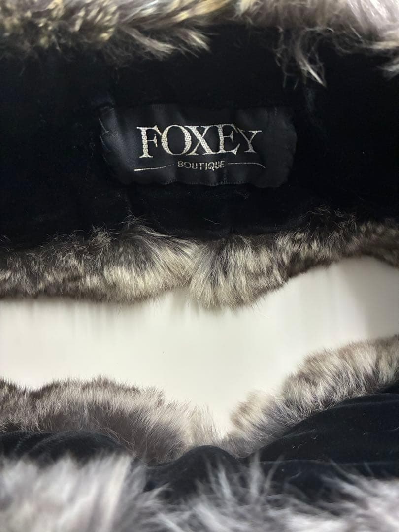 美品★FOXEY/フォクシーブティック マフラー チンチラ ファーティペット