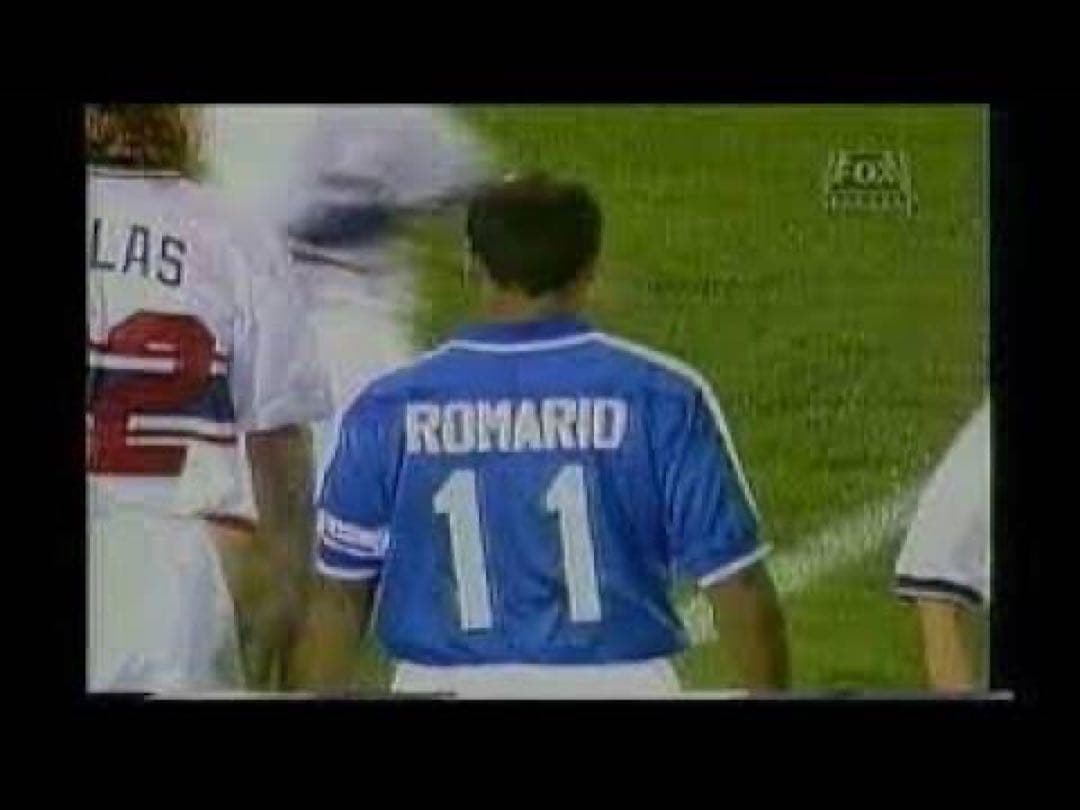 正規品 1997年ブラジル代表　アウェイ　ユニフォーム　ロマーリオ　Mサイズ