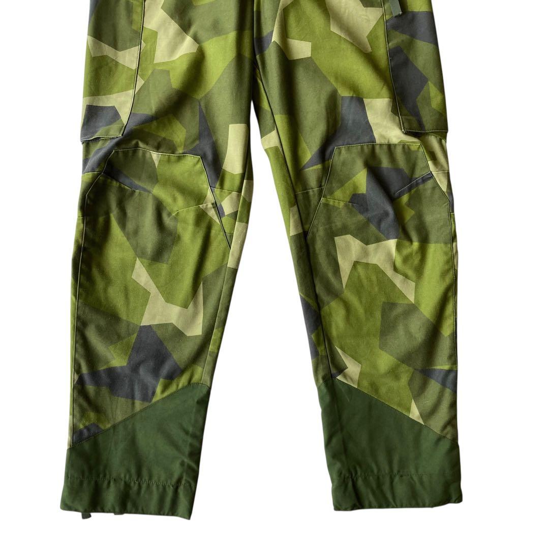 97年製 スウェーデン軍 M90 カモ カーゴパンツ ミリタリーパンツ 古着