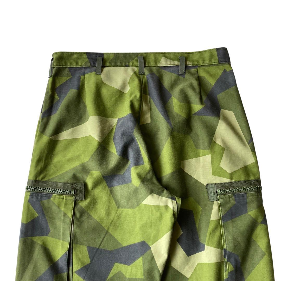 97年製 スウェーデン軍 M90 カモ カーゴパンツ ミリタリーパンツ 古着