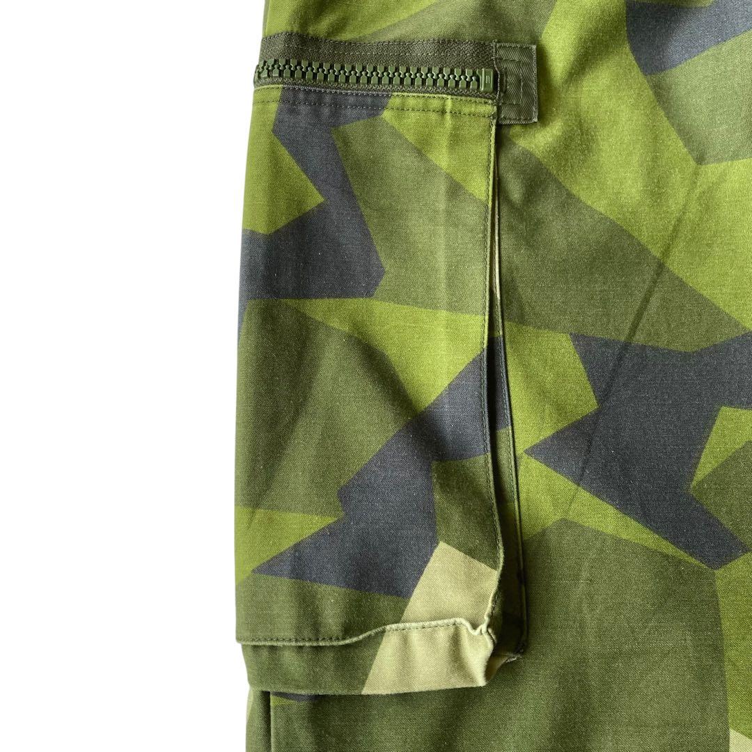 97年製 スウェーデン軍 M90 カモ カーゴパンツ ミリタリーパンツ 古着