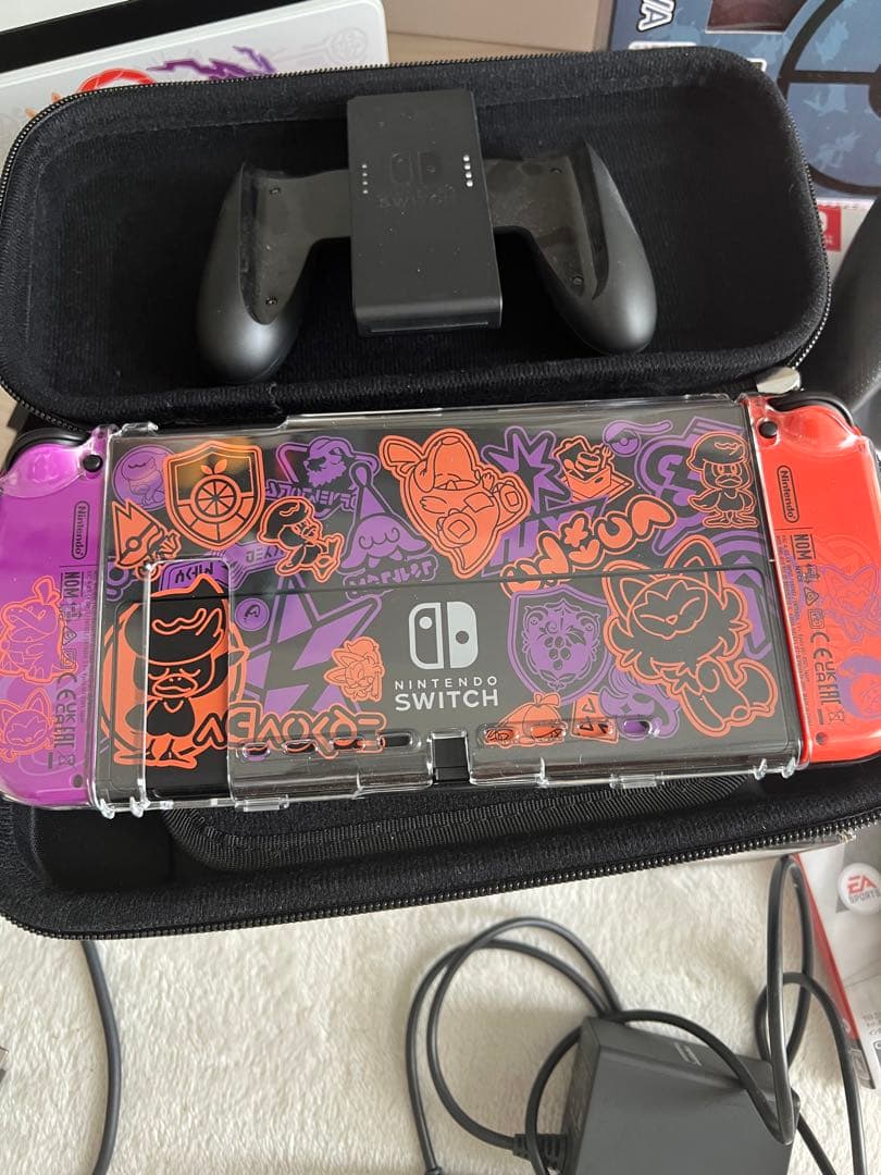 Nintendo Switch 有機EL スカーレット・バイオレットエディション