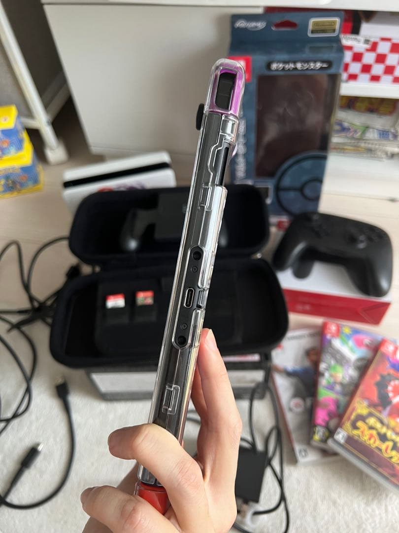 Nintendo Switch 有機EL スカーレット・バイオレットエディション