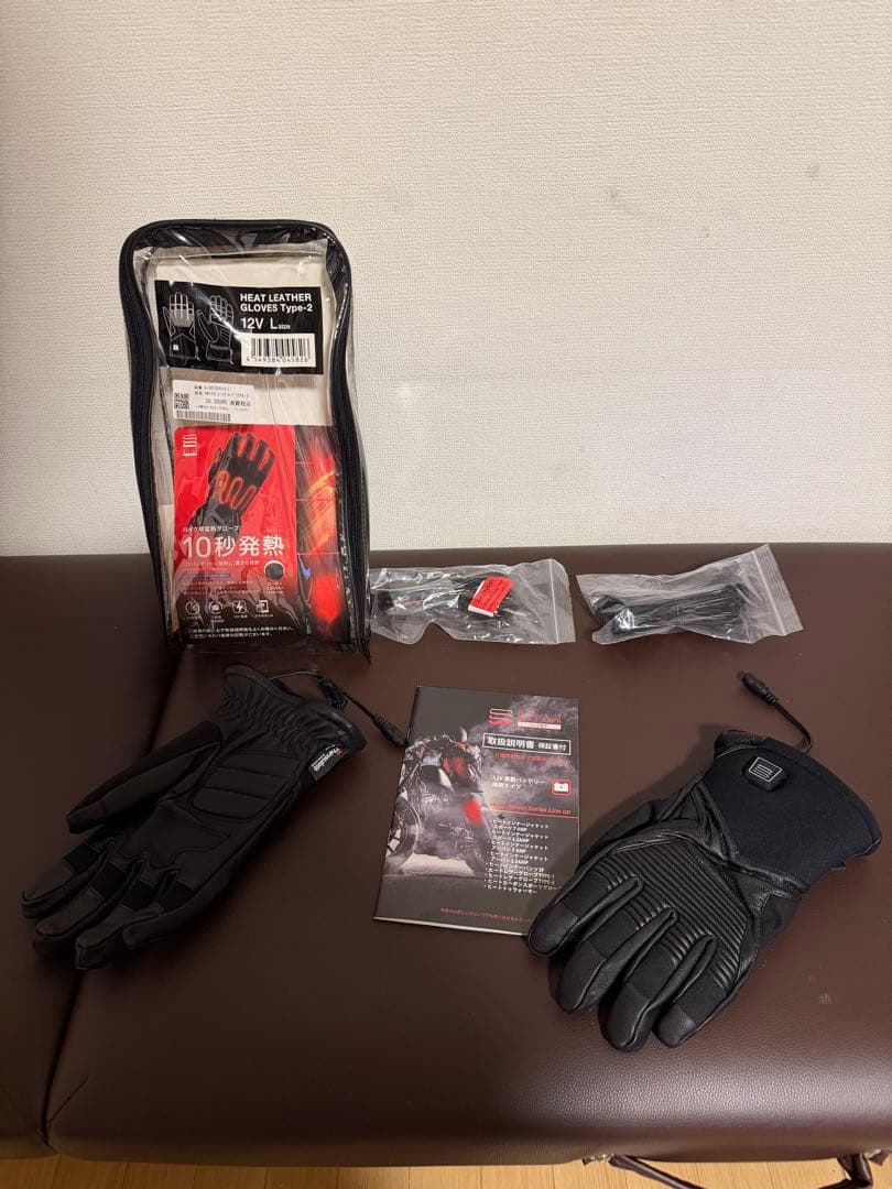 [新品未使用] Heat Master電熱グローブLサイズ