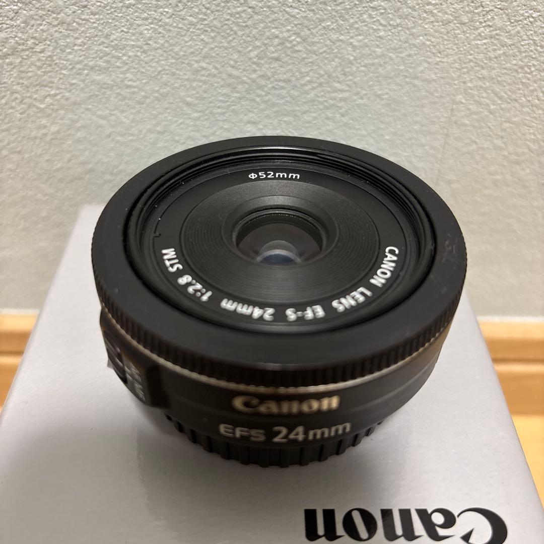 箱付 キヤノン Canon EF-S 24mm f/2.8 STM 単焦点レンズ
