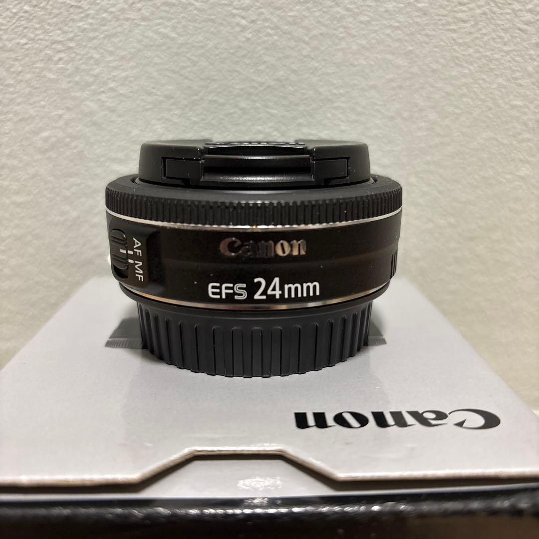箱付 キヤノン Canon EF-S 24mm f/2.8 STM 単焦点レンズ