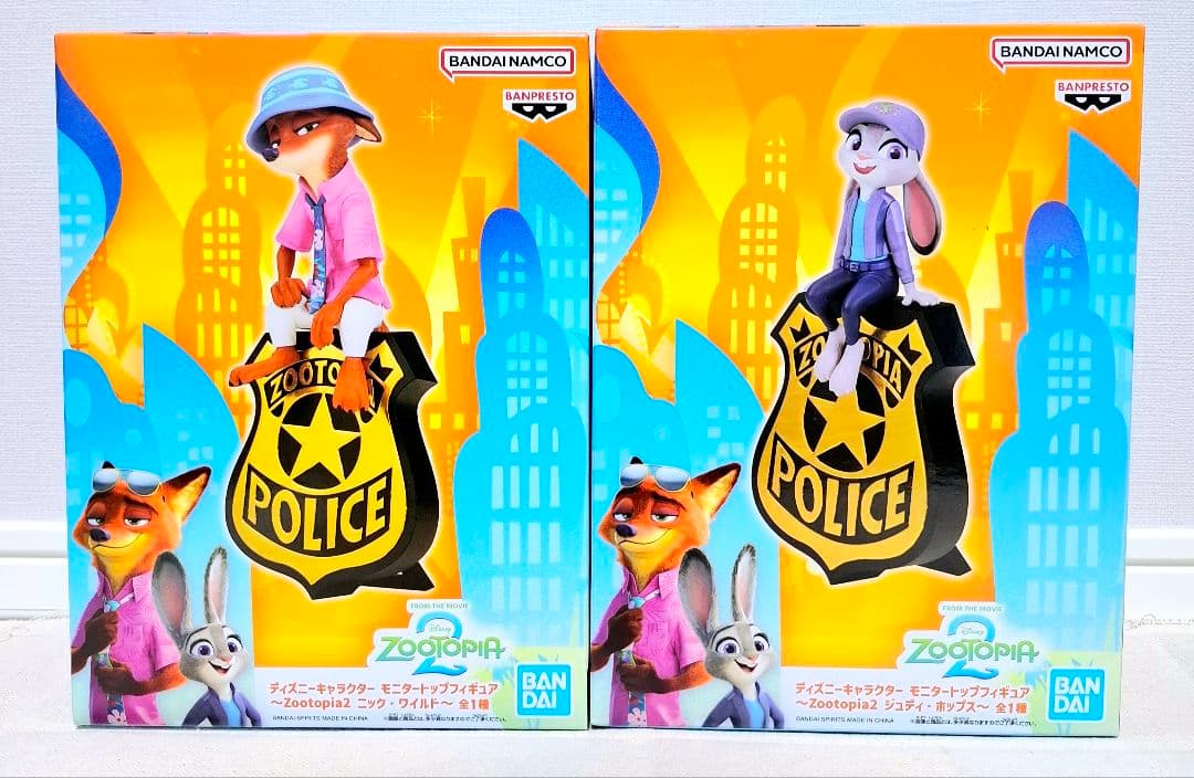 ズートピア２　モニタートップフィギュア　コンセプト　ブレイクタイム　ニック