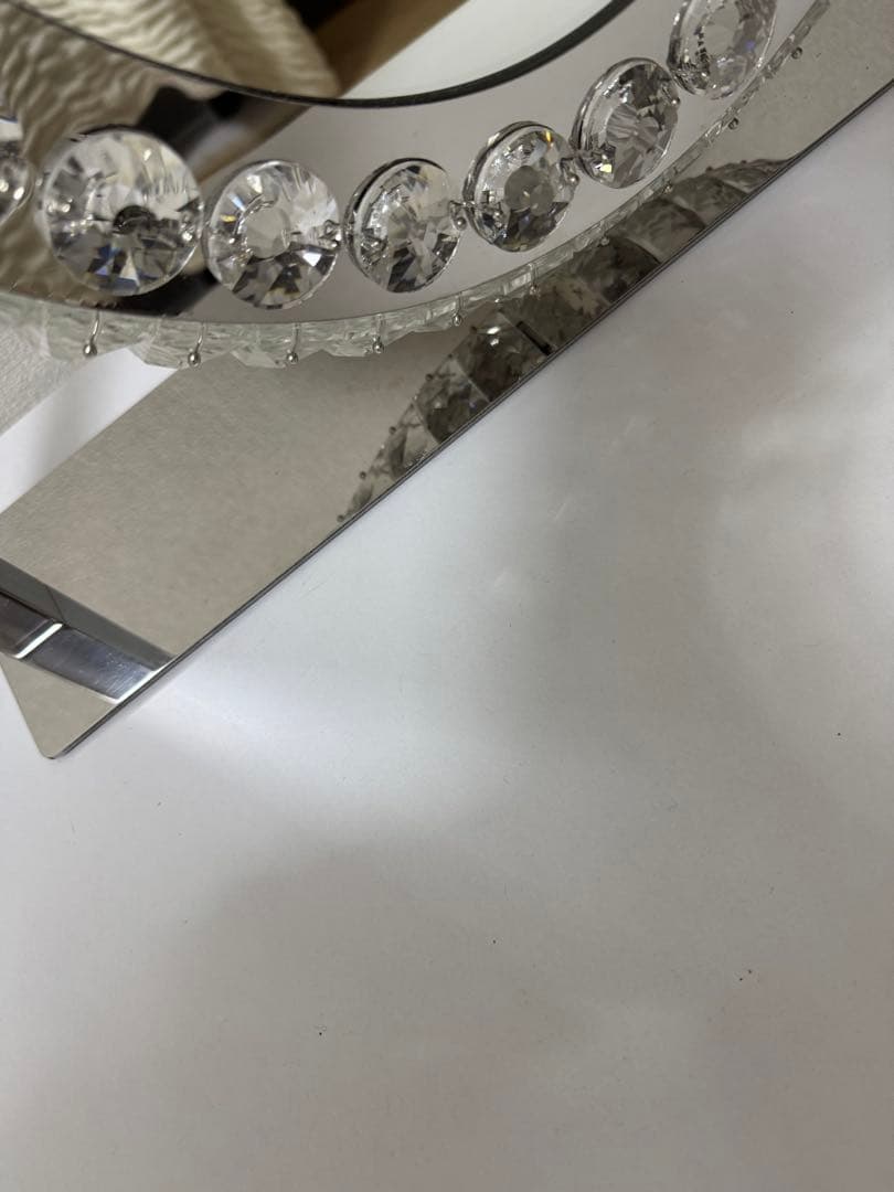 美品 Francfranc プリエ 女優ミラー ハリウッドミラー フランフラン