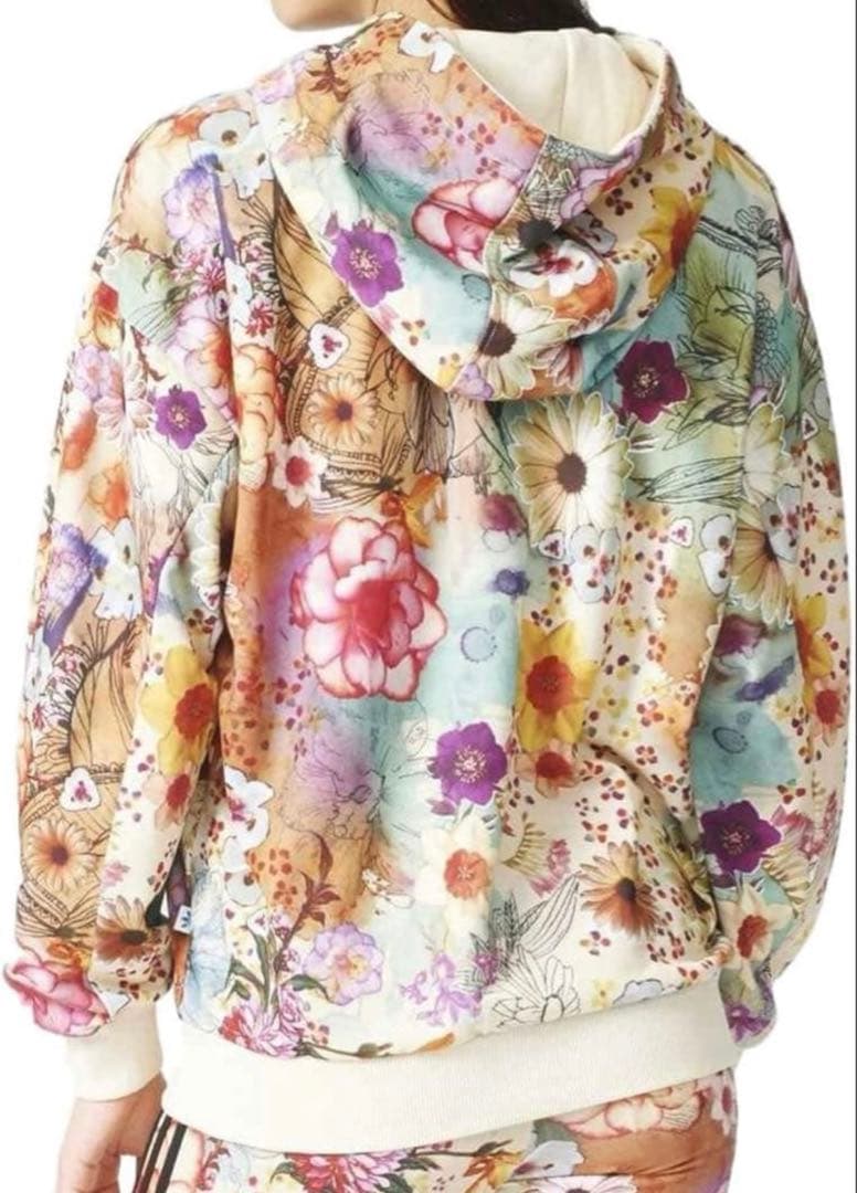 【希少】adidas originals × FARM 花柄 パーカー