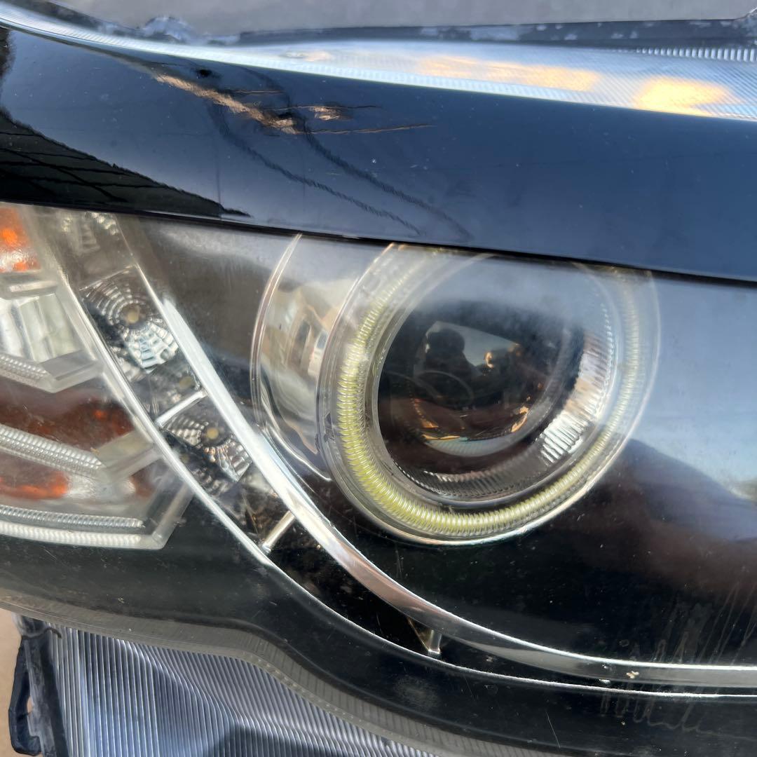 130系マークX 前期 社外ヘッドライト左右 アイライン付き ジャンク