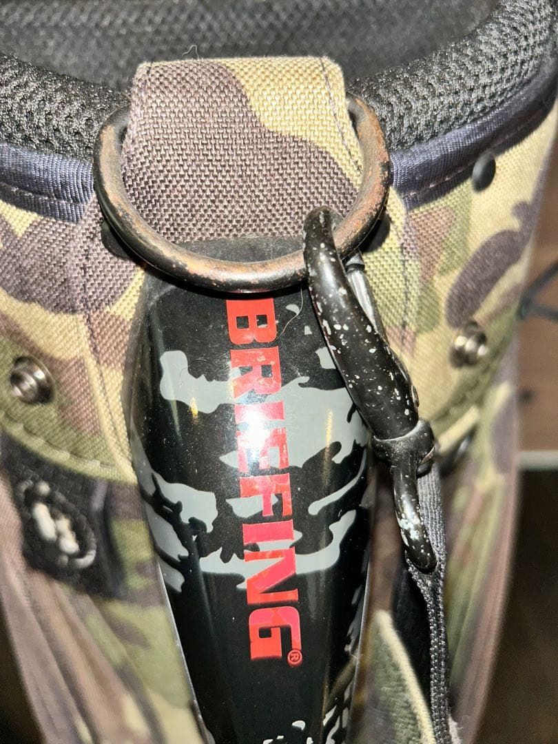 新価格！　BRIEFING ブリーフィング　迷彩カモフラ　ゴルフバック　CR-5