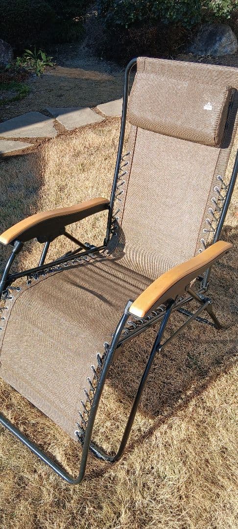 Yascon専用タラスブルバチェア　インフィニティチェア ブラウン2台