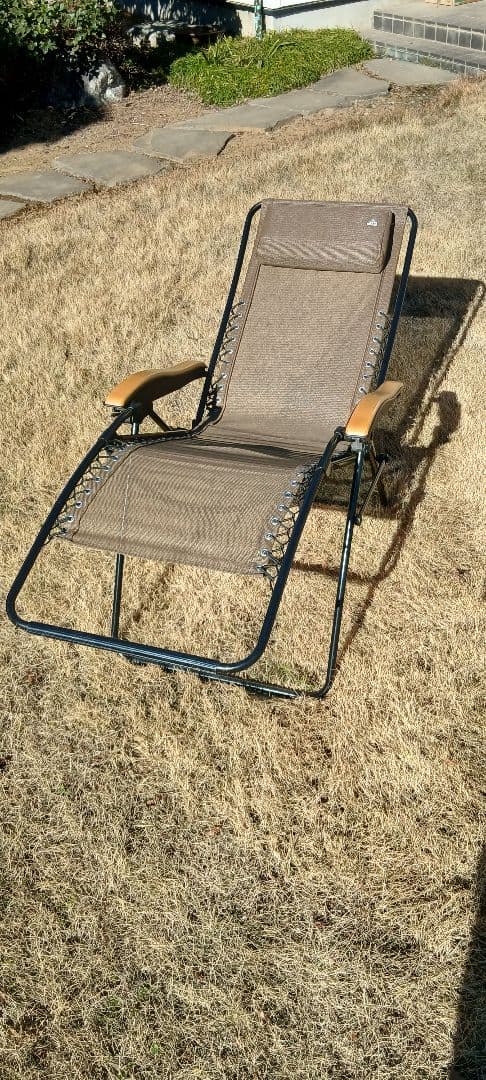 Yascon専用タラスブルバチェア　インフィニティチェア ブラウン2台