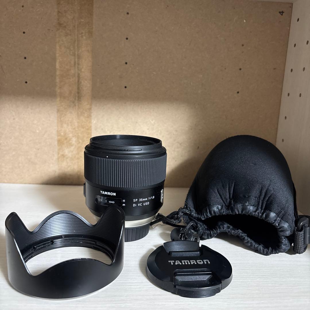 【値下げ】TAMRON SP 35mm F/1.8 Di VC USD ケース付