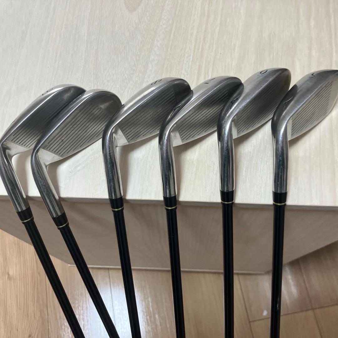 【お値下げ中】ゴルフアイアン　ミズノJPX 5,6,7,8,P,F