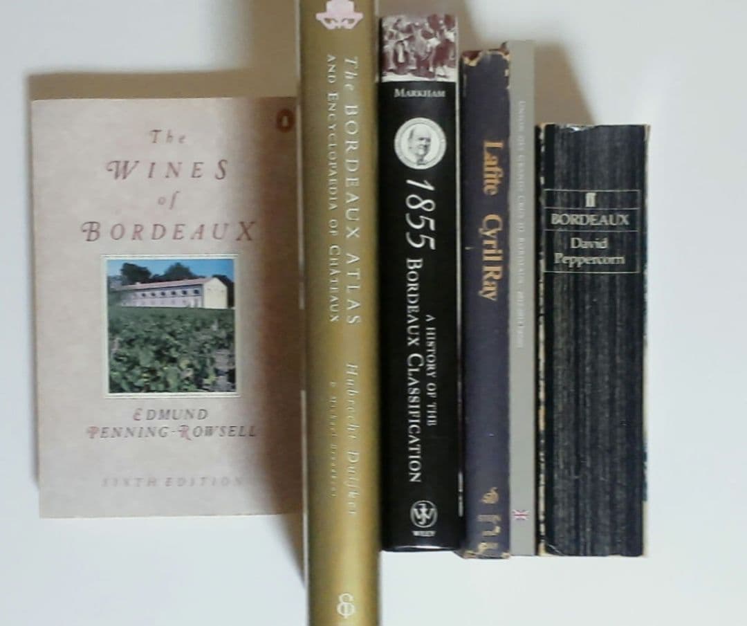 ボルドーワイン関連書籍 英語版　らくらくメルカリ便匿名配送