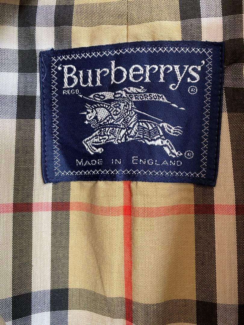 Burberryステンカラーコート　トレンチコート　ベージュ