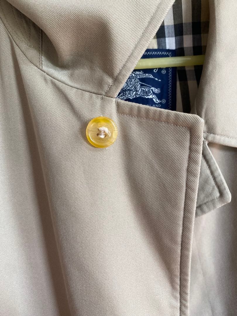 Burberryステンカラーコート　トレンチコート　ベージュ