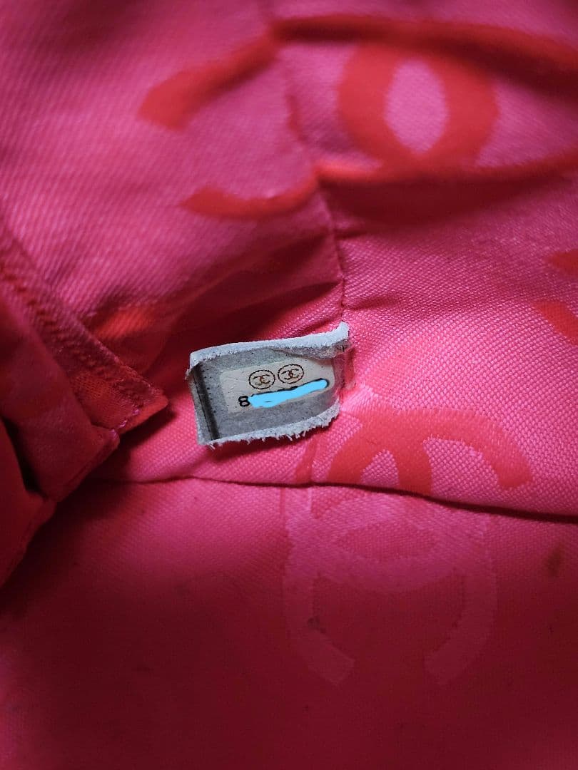 *超美品* CHANEL キルティング カンボンライン トートバッグ