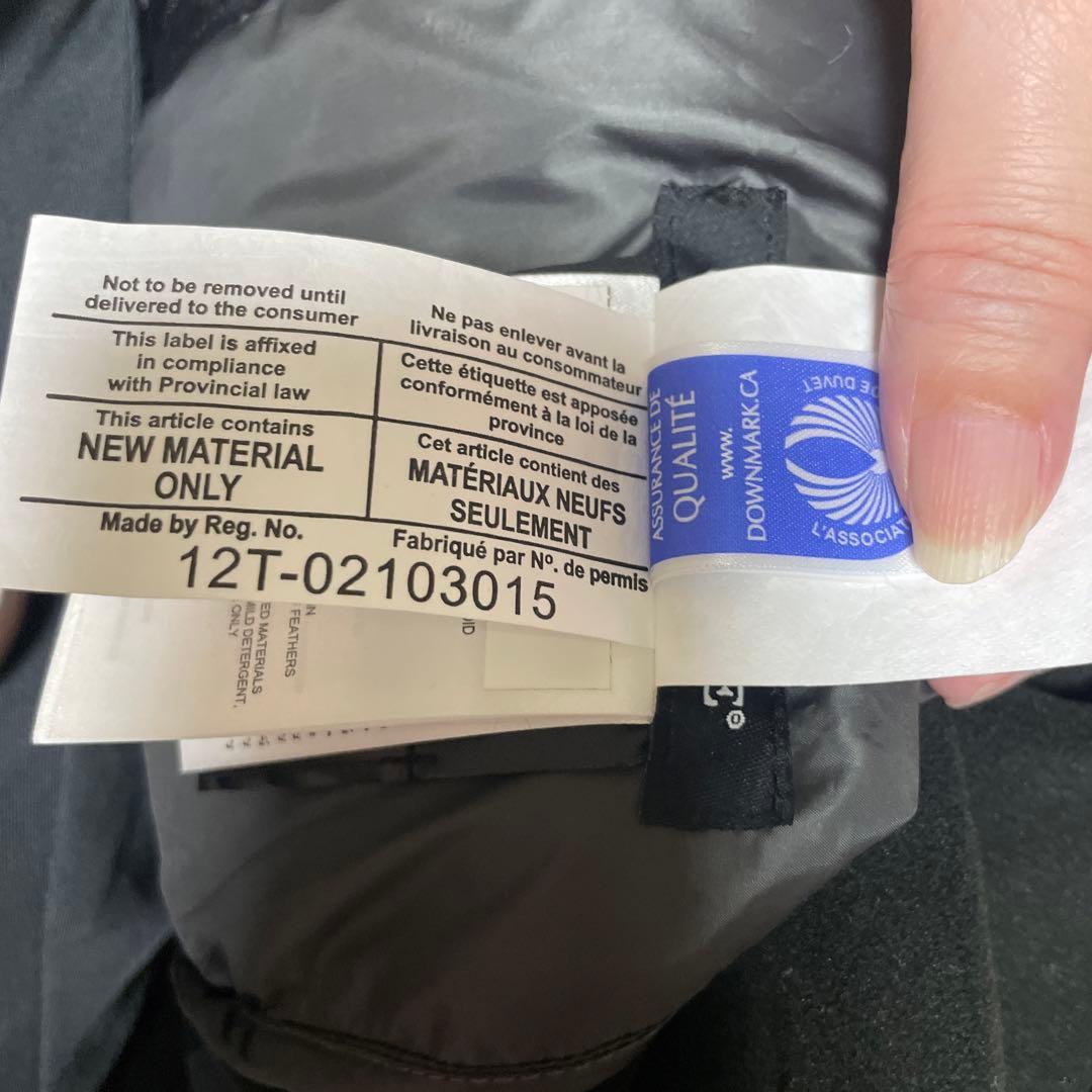 美品　カナダグース　ダウンベスト　ハイブリッジライトベスト　XS ブラック