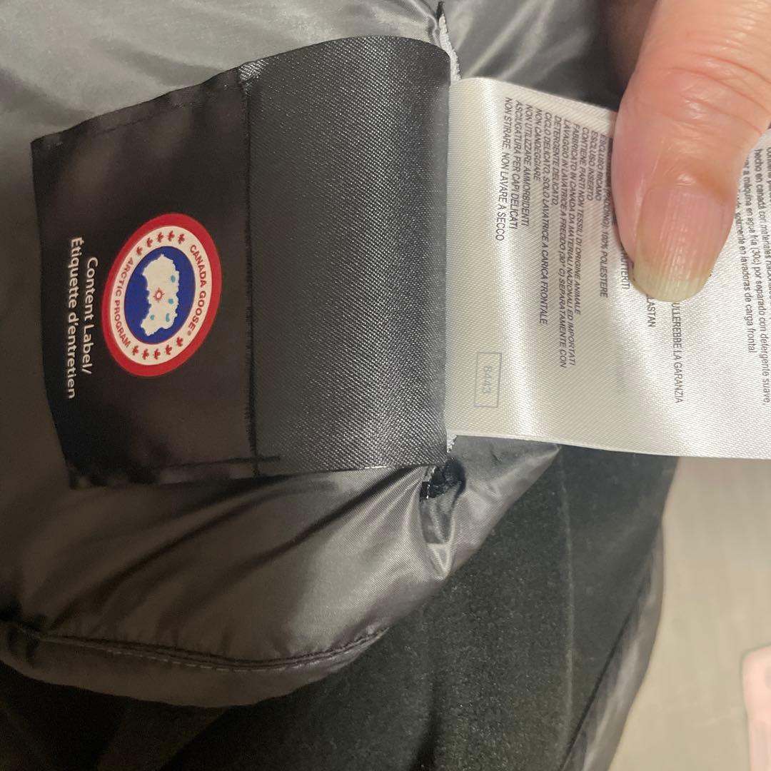 美品　カナダグース　ダウンベスト　ハイブリッジライトベスト　XS ブラック