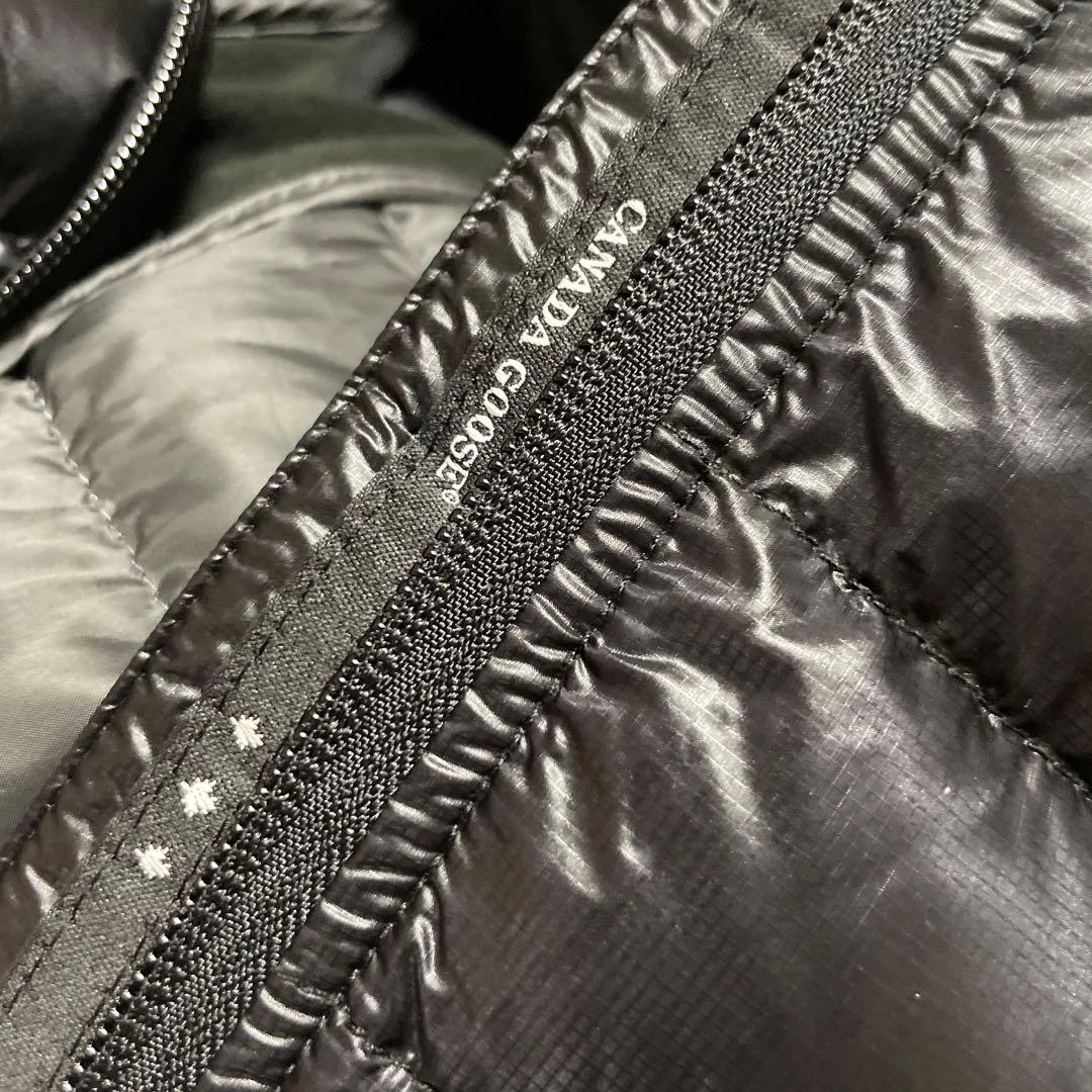 美品　カナダグース　ダウンベスト　ハイブリッジライトベスト　XS ブラック