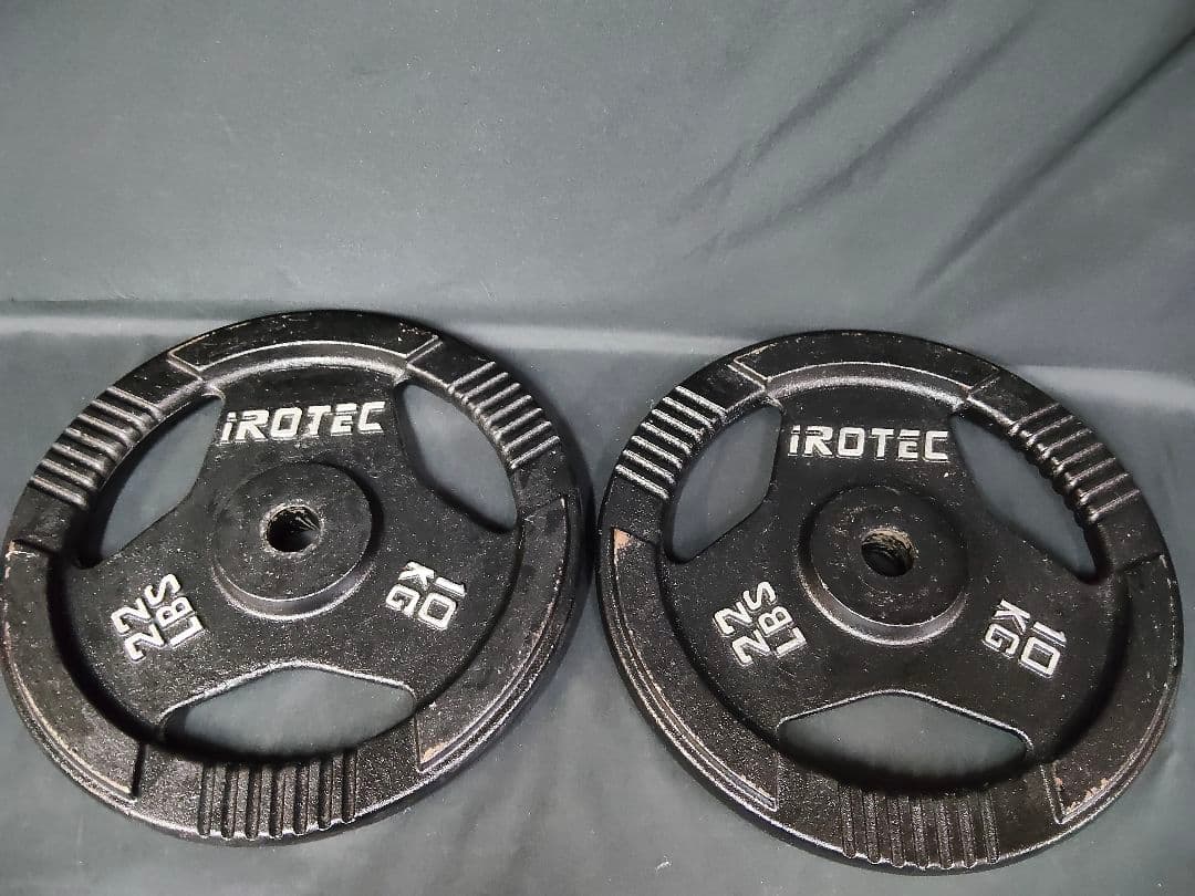 G*n様 IROTEC アイロテック アイアンプレート 10kg 2枚セット 計