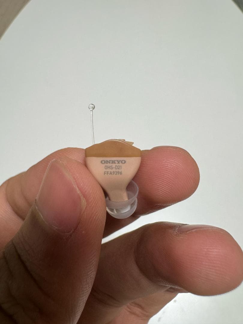 オンキヨー(Onkyo)OHS-D21シリーズ ベージュ 右耳用 音響機器