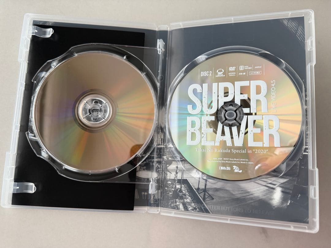 SUPER BEAVER DVD 4点セット
