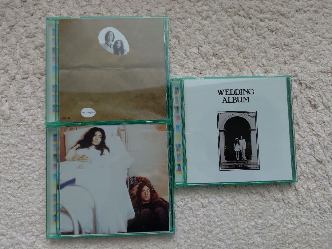 3CDs 特典BOXセットジョン・レノン＆ヨーコ・オノ LOVE&PEACE