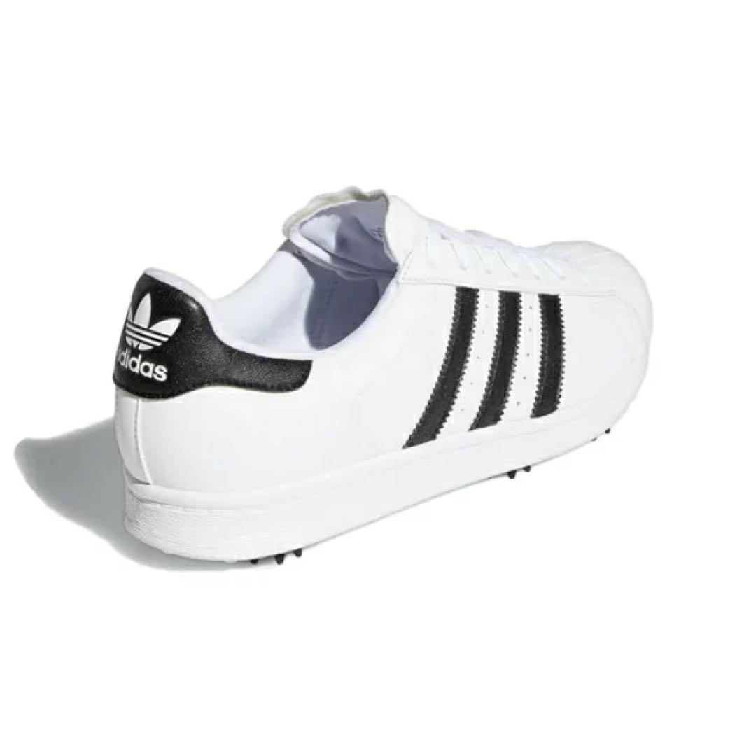 シューズ(男性用) adidas Golf 'White Black' G57857 25.0cm