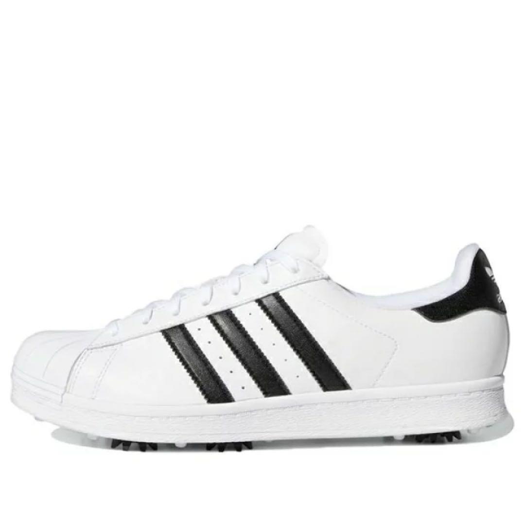 シューズ(男性用) adidas Golf 'White Black' G57857 25.0cm
