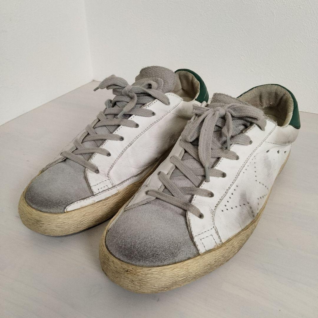 ゴールデングース スーパースター 38 スニーカー レザー スエード ホワイト