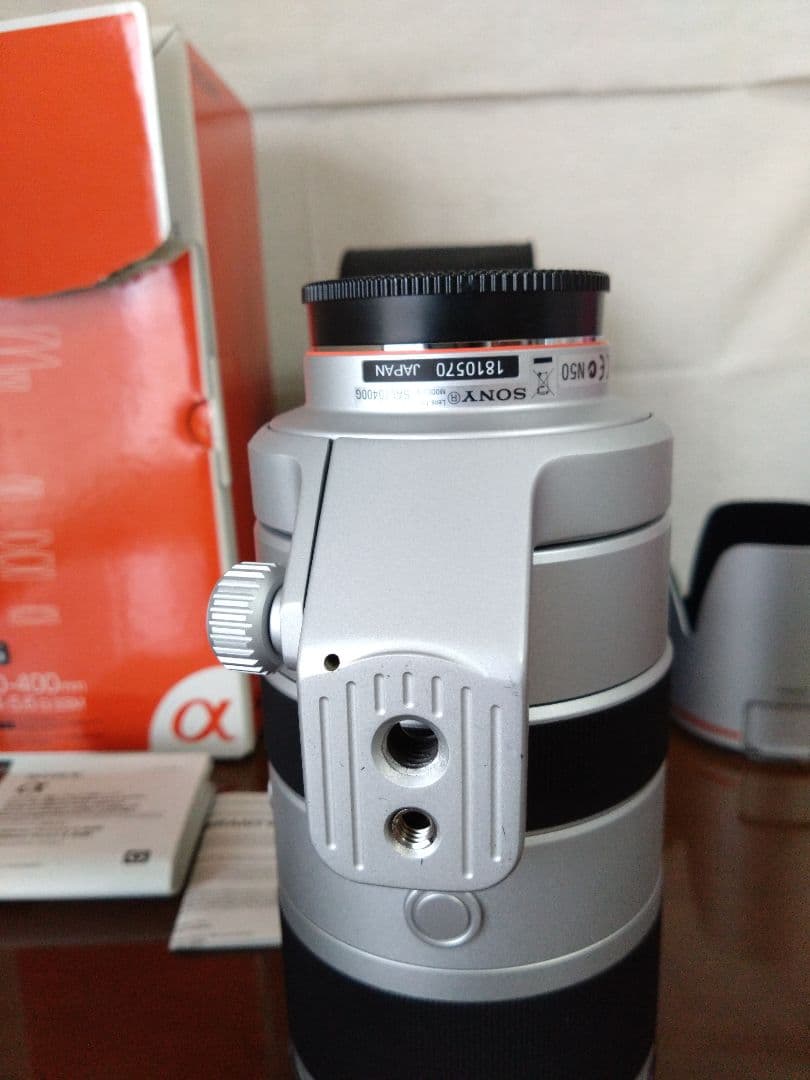 「歳末特価」【美品】SONY SAL70400g【HOYA製フィルター付】